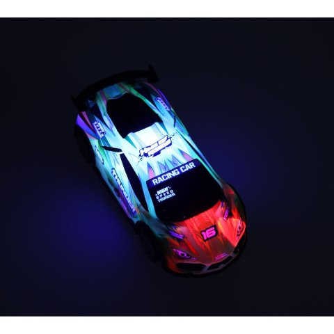 Samochód RC sportowy zdalnie sterowany na pilot auto wyścigowe drift z LED światłami zielony Kik Sp. z o. o. Sp. k. Samochód RC sportowy zdalnie sterowany na pilot auto wyścigowe drift z LED światłami zielony Kik Sp. z o. o. Sp. k.