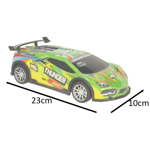 Samochód RC sportowy zdalnie sterowany na pilot auto wyścigowe drift z LED światłami zielony Kik Sp. z o. o. Sp. k. Samochód RC sportowy zdalnie sterowany na pilot auto wyścigowe drift z LED światłami zielony Kik Sp. z o. o. Sp. k.
