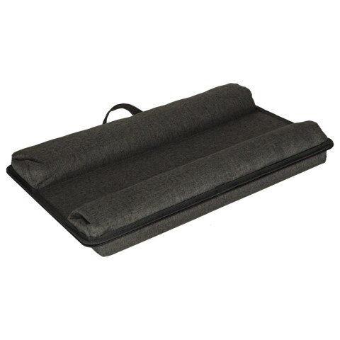 Stolik pod laptopa przenośny taca do łóżka na kolana podstawka czarny z poduszką Kik Sp. z o. o. Sp. k. Stolik pod laptopa przenośny taca do łóżka na kolana podstawka czarny z poduszką Kik Sp. z o. o. Sp. k.