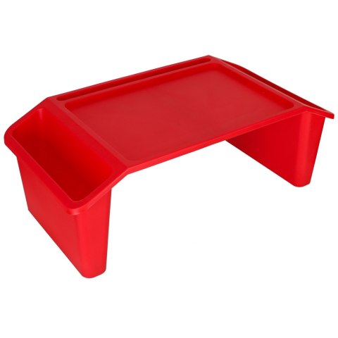 Stolik pod laptopa z organizerem podróżny samochodowy dla dzieci z kieszeniami śniadaniowy podstawka przenośny stabilny czerwony Kik Sp. z o. o. Sp. k. Stolik pod laptopa z organizerem podróżny samochodowy dla dzieci z kieszeniami śniadaniowy podstawka przenośny stabilny czerwony Kik Sp. z o. o. Sp. k.
