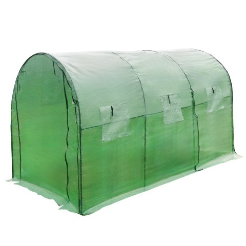 Tunel foliowy ogrodowy szklarnia na warzywa rośliny 3x2x2 m Kik Sp. z o. o. Sp. k. Tunel foliowy ogrodowy szklarnia na warzywa rośliny 3x2x2 m Kik Sp. z o. o. Sp. k.