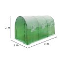 Tunel foliowy ogrodowy szklarnia na warzywa rośliny 3x2x2 m Kik Sp. z o. o. Sp. k.