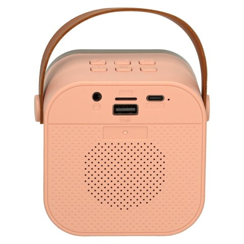 Zestaw do karaoke 2 mikrofony + głośnik przenośny BLUETOOTH USB LED różowy Kik Sp. z o. o. Sp. k. Zestaw do karaoke 2 mikrofony + głośnik przenośny BLUETOOTH USB LED różowy Kik Sp. z o. o. Sp. k.