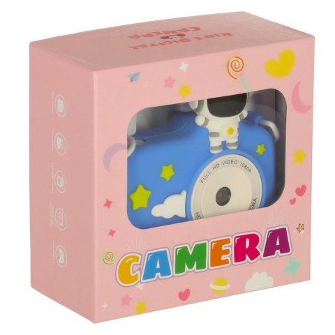 Aparat cyfrowy fotograficzny dla dzieci kamera zabawka + karta 32GB niebieski astronauta Kik Sp. z o. o. Sp. k. Aparat cyfrowy fotograficzny dla dzieci kamera zabawka + karta 32GB niebieski astronauta Kik Sp. z o. o. Sp. k.