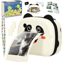 Aparat fotograficzny natychmiastowy drukarka termiczna + wkłady karta 32GB panda Kik Sp. z o. o. Sp. k.
