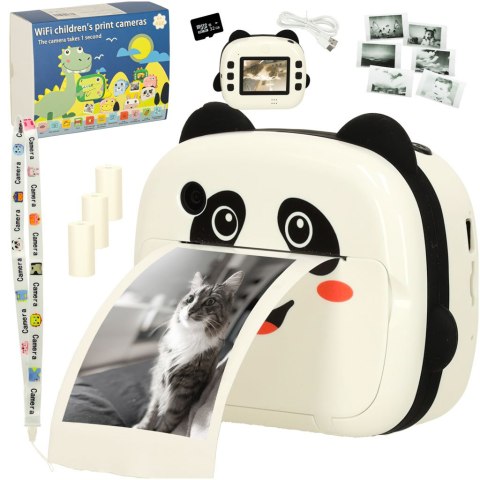 Aparat fotograficzny natychmiastowy drukarka termiczna + wkłady karta 32GB panda Kik Sp. z o. o. Sp. k. Aparat fotograficzny natychmiastowy drukarka termiczna + wkłady karta 32GB panda Kik Sp. z o. o. Sp. k.