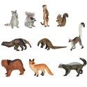 Figurki zwierząt zwierzęta zoo safari farma akcesoria skrzynka 19 el. Kik Sp. z o. o. Sp. k.