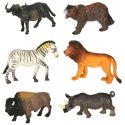 Figurki zwierząt zwierzęta zoo safari farma akcesoria skrzynka 31 el. Kik Sp. z o. o. Sp. k.