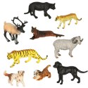 Figurki zwierząt zwierzęta zoo safari farma akcesoria skrzynka 31 el. Kik Sp. z o. o. Sp. k.