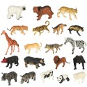Figurki zwierząt zwierzęta zoo safari farma akcesoria skrzynka 59 el. Kik Sp. z o. o. Sp. k.