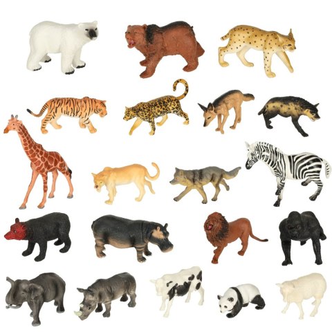 Figurki zwierząt zwierzęta zoo safari farma akcesoria skrzynka 59 el. Kik Sp. z o. o. Sp. k. Figurki zwierząt zwierzęta zoo safari farma akcesoria skrzynka 59 el. Kik Sp. z o. o. Sp. k.