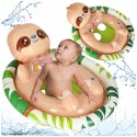 INTEX 59570 Kółko do pływania dla niemowląt koło pontonik dla dzieci dmuchany z siedziskiem leniwiec max 23kg 3-4lata Kik Sp. z o. o. Sp. k.