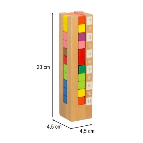 Klocki drewniane edukacyjne układanka Montessori kolorowe Kik Sp. z o. o. Sp. k. Klocki drewniane edukacyjne układanka Montessori kolorowe Kik Sp. z o. o. Sp. k.