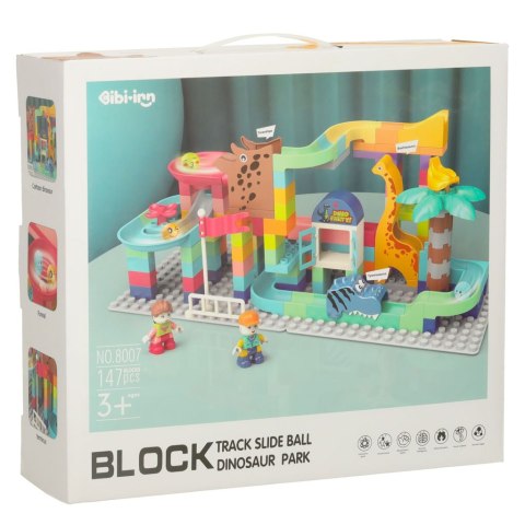 Klocki konstrukcyjne tor kulkowy 147 el. Bibi-inn Kik Sp. z o. o. Sp. k. Klocki konstrukcyjne tor kulkowy 147 el. Bibi-inn Kik Sp. z o. o. Sp. k.