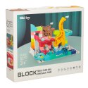 Kik Sp. z o. o. Sp. k. Klocki konstrukcyjne tor kulkowy 62 el. Bibi-inn