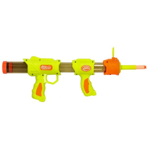Kik Sp. z o. o. Sp. k. Pistolet na kulki karabin na piankowe naboje solidny dla dzieci gra 2w1 zielony Kik Sp. z o. o. Sp. k. Pistolet na kulki karabin na piankowe naboje solidny dla dzieci gra 2w1 zielony
