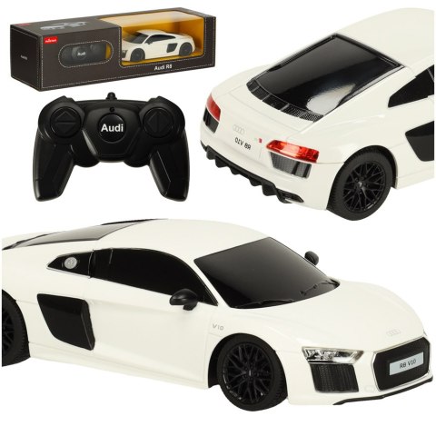 Kik Sp. z o. o. Sp. k. Samochód zdalnie sterowany Rastar 72300 Audi R8 2015 1:24 biały Kik Sp. z o. o. Sp. k. Samochód zdalnie sterowany Rastar 72300 Audi R8 2015 1:24 biały
