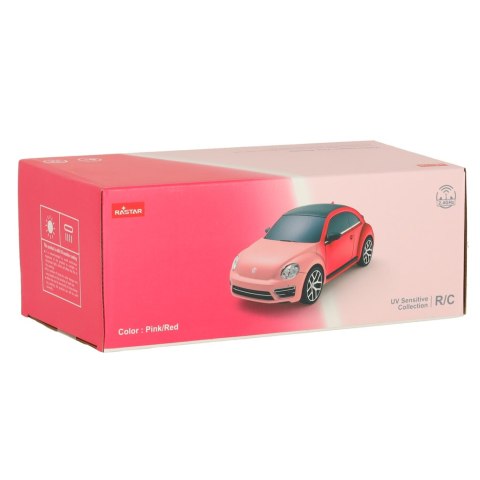 Samochód zdalnie sterowany Rastar 76200-4 Volkswagen Beetle-UV 1:24 różowy Kik Sp. z o. o. Sp. k. Samochód zdalnie sterowany Rastar 76200-4 Volkswagen Beetle-UV 1:24 różowy Kik Sp. z o. o. Sp. k.