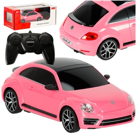 Samochód zdalnie sterowany Rastar 76200 Volkswagen Beetle 1:24 różowy Kik Sp. z o. o. Sp. k. Samochód zdalnie sterowany Rastar 76200 Volkswagen Beetle 1:24 różowy Kik Sp. z o. o. Sp. k.