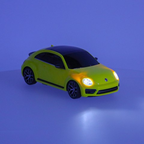 Kik Sp. z o. o. Sp. k. Samochód zdalnie sterowany Rastar 78000 Volkswagen Beetle 1:14 żółty Kik Sp. z o. o. Sp. k. Samochód zdalnie sterowany Rastar 78000 Volkswagen Beetle 1:14 żółty