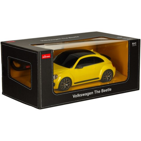 Kik Sp. z o. o. Sp. k. Samochód zdalnie sterowany Rastar 78000 Volkswagen Beetle 1:14 żółty Kik Sp. z o. o. Sp. k. Samochód zdalnie sterowany Rastar 78000 Volkswagen Beetle 1:14 żółty