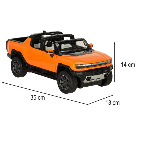 Samochód zdalnie sterowany Rastar 93000 Hummer EV 1:16 pomarańczowy Kik Sp. z o. o. Sp. k. Samochód zdalnie sterowany Rastar 93000 Hummer EV 1:16 pomarańczowy Kik Sp. z o. o. Sp. k.