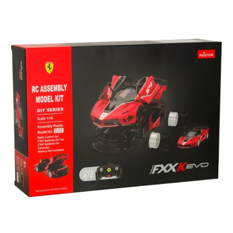 Kik Sp. z o. o. Sp. k. Samochód zdalnie sterowany Rastar 96900 Ferrari 1:18 zestaw do złożenia Kik Sp. z o. o. Sp. k. Samochód zdalnie sterowany Rastar 96900 Ferrari 1:18 zestaw do złożenia