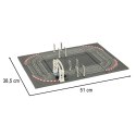 Tor samochodowy wyścigowy policyjny elektryczny + 2 auta klocki konstrukcyjne GD-01 Kik Sp. z o. o. Sp. k.