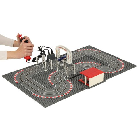 Tor wyścigowy samochodowy elektryczny policyjny 2 auta autka kontrolery zakręty klocki konstrukcyjne GD-02 Kik Sp. z o. o. Sp. k. Tor wyścigowy samochodowy elektryczny policyjny 2 auta autka kontrolery zakręty klocki konstrukcyjne GD-02 Kik Sp. z o. o. Sp. k.