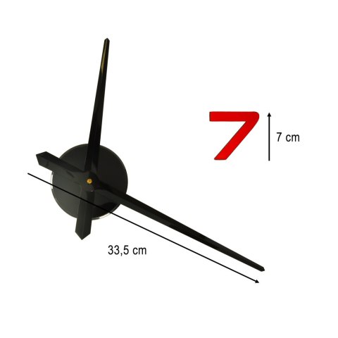 Kik Sp. z o. o. Sp. k. Zegar ścienny naklejany DIY regulowany 80-90 cm kolorowy 12 cyfr Kik Sp. z o. o. Sp. k. Zegar ścienny naklejany DIY regulowany 80-90 cm kolorowy 12 cyfr
