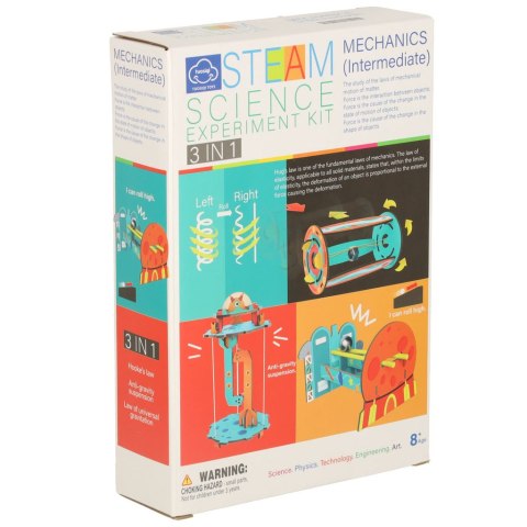 Kik Sp. z o. o. Sp. k. Zestaw edukacyjny do eksperymentów naukowych DIY mechanika grawitacja 3w1 Kik Sp. z o. o. Sp. k. Zestaw edukacyjny do eksperymentów naukowych DIY mechanika grawitacja 3w1