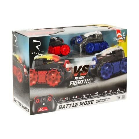 Autka na gąsiennicach na pilota RC REVOLT TG1004T Battle Tanks Pojedynek Laserowy 2.4GHz LED Efekty Dźwiękowe Off-Road Kik Sp. z o. o. Sp. k. Autka na gąsiennicach na pilota RC REVOLT TG1004T Battle Tanks Pojedynek Laserowy 2.4GHz LED Efekty Dźwiękowe Off-Road Kik Sp. z o. o. Sp. k.