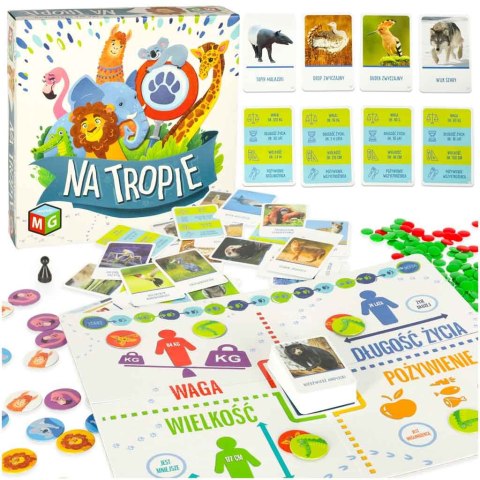 Gra edukacyjna Na tropie gra dla ciekawskich 8+ MULTIGRA Alexander Gra edukacyjna Na tropie gra dla ciekawskich 8+ MULTIGRA Alexander