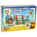 Alexander Gra planszowa Poszukiwanie skarbu z Jeżykiem Sprężyny i Drabiny 5+ MULTIGRA