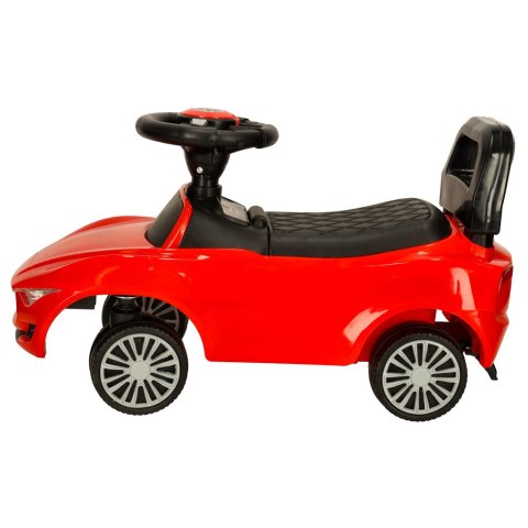 Jeździk pchacz samochód auto z dźwiękiem i światłami czerwony Kik Sp. z o. o. Sp. k. Jeździk pchacz samochód auto z dźwiękiem i światłami czerwony Kik Sp. z o. o. Sp. k.
