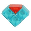 Klocki magnetyczne konstrukcyjne świecące elementy figury 3D 32el. Kik Sp. z o. o. Sp. k.