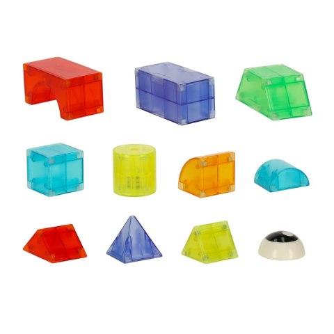 Klocki magnetyczne konstrukcyjne świecące elementy figury 3D 32el. Kik Sp. z o. o. Sp. k. Klocki magnetyczne konstrukcyjne świecące elementy figury 3D 32el. Kik Sp. z o. o. Sp. k.