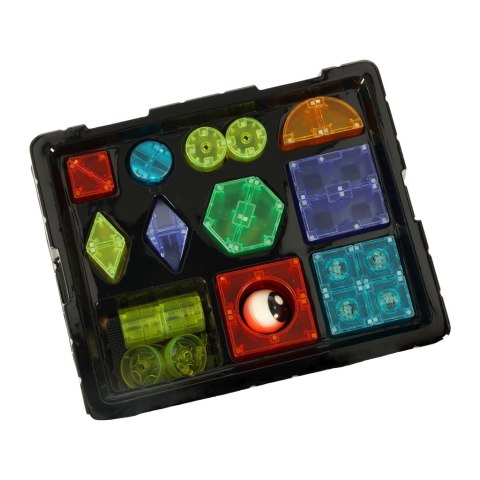 Klocki magnetyczne konstrukcyjne świecące elementy figury 3D 32el. Kik Sp. z o. o. Sp. k. Klocki magnetyczne konstrukcyjne świecące elementy figury 3D 32el. Kik Sp. z o. o. Sp. k.