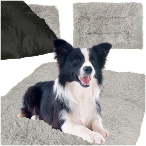 Legowisko dla psa kota pluszowe posłanie włochata poduszka poducha shaggy 115cm szary Kik Sp. z o. o. Sp. k. Legowisko dla psa kota pluszowe posłanie włochata poduszka poducha shaggy 115cm szary Kik Sp. z o. o. Sp. k.