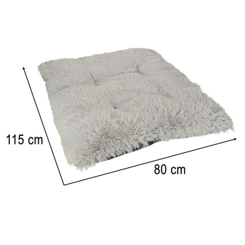 Legowisko dla psa kota pluszowe posłanie włochata poduszka poducha shaggy 115cm szary Kik Sp. z o. o. Sp. k. Legowisko dla psa kota pluszowe posłanie włochata poduszka poducha shaggy 115cm szary Kik Sp. z o. o. Sp. k.