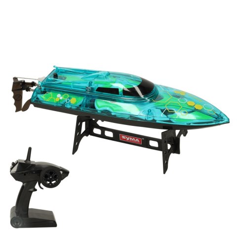 Motorówka zdalnie sterowana RC REVOLT Q7 Illuminator Szybka Łódź 20km/h Zasięg 150m 2.4GHz Silnik Chłodzony Wodą LED Auto-Reset Kik Sp. z o. o. Sp. k. Motorówka zdalnie sterowana RC REVOLT Q7 Illuminator Szybka Łódź 20km/h Zasięg 150m 2.4GHz Silnik Chłodzony Wodą LED Auto-Reset Kik Sp. z o. o. Sp. k.