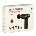 Pistolet do masażu masażer do pleców ciała mini LED 6w1 Kik Sp. z o. o. Sp. k.