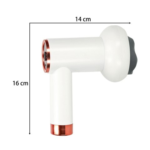 Pistolet do masażu masażer do pleców ciała pleców ujędrniający antycellulitowy bezprzewodowy wyszczuplający 5w1 Kik Sp. z o. o. Sp. k. Pistolet do masażu masażer do pleców ciała pleców ujędrniający antycellulitowy bezprzewodowy wyszczuplający 5w1 Kik Sp. z o. o. Sp. k.