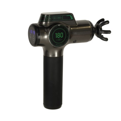 Pistolet do masażu masażer do pleców ciała wyświetlacz LED 8w1 Kik Sp. z o. o. Sp. k. Pistolet do masażu masażer do pleców ciała wyświetlacz LED 8w1 Kik Sp. z o. o. Sp. k.