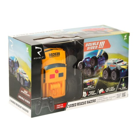 Samochód auto na pilota Revolt 2 Sided Rescue Racer mega transformacja obrót 360 4WD Kik Sp. z o. o. Sp. k. Samochód auto na pilota Revolt 2 Sided Rescue Racer mega transformacja obrót 360 4WD Kik Sp. z o. o. Sp. k.