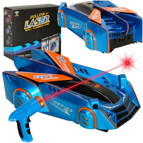 Samochód zdalnie sterowany Laser Car niebieski Kik Sp. z o. o. Sp. k. Samochód zdalnie sterowany Laser Car niebieski Kik Sp. z o. o. Sp. k.