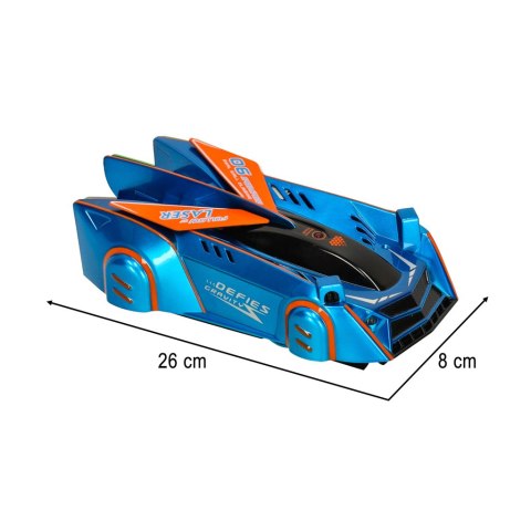 Samochód zdalnie sterowany Laser Car niebieski Kik Sp. z o. o. Sp. k. Samochód zdalnie sterowany Laser Car niebieski Kik Sp. z o. o. Sp. k.