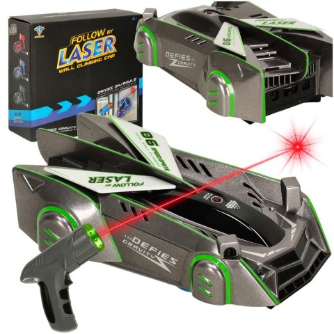 Samochód zdalnie sterowany Laser Car szary Kik Sp. z o. o. Sp. k. Samochód zdalnie sterowany Laser Car szary Kik Sp. z o. o. Sp. k.