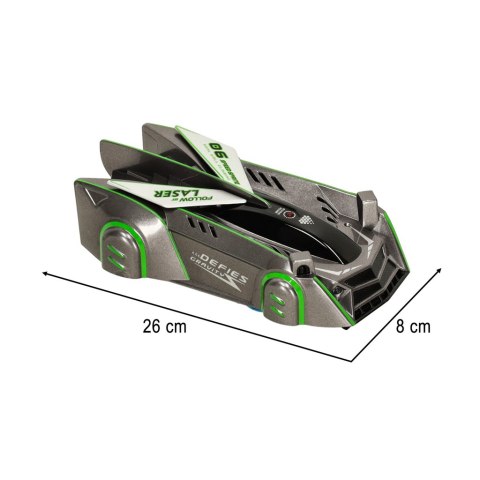 Samochód zdalnie sterowany Laser Car szary Kik Sp. z o. o. Sp. k. Samochód zdalnie sterowany Laser Car szary Kik Sp. z o. o. Sp. k.