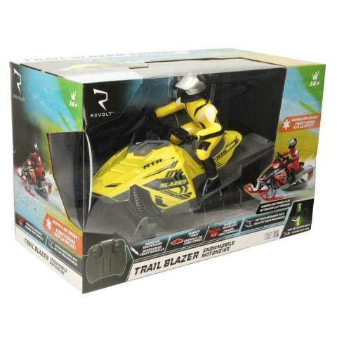 Kik Sp. z o. o. Sp. k. Skuter Śnieżny zdalnie sterowany RC REVOLT TG1016 Trail Blazer Snowmobile 2.4GHz Off-Road LED Realistyczna Jazda Kik Sp. z o. o. Sp. k. Skuter Śnieżny zdalnie sterowany RC REVOLT TG1016 Trail Blazer Snowmobile 2.4GHz Off-Road LED Realistyczna Jazda